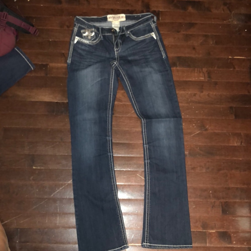 Boot cut jeans!